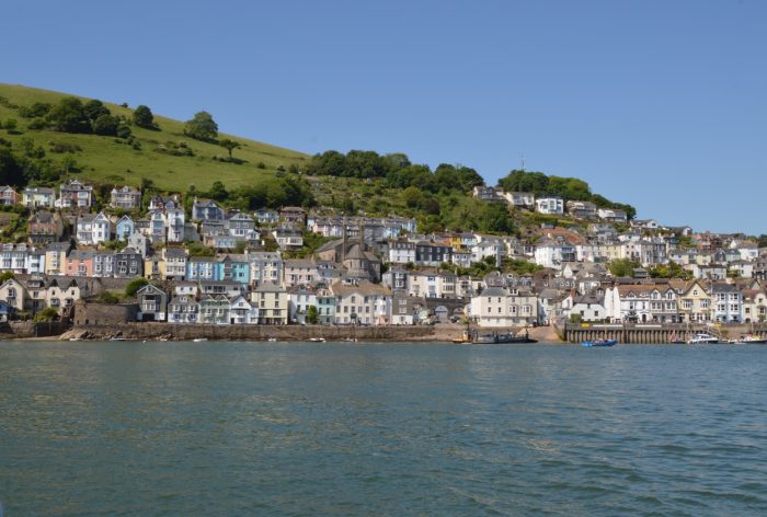 View of Dartmouth from the river
